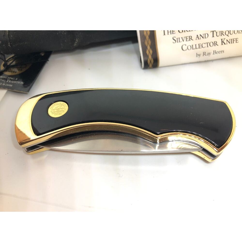 Franklin Mint The Great American Eagle Pocket Knife w/ Pouch - Picture 3 of 6